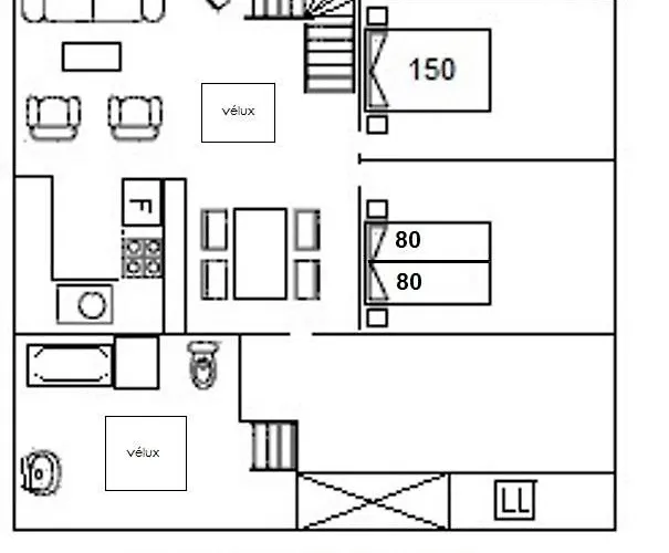 Appartement Bigarena *